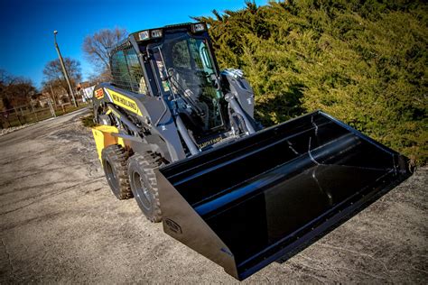 asphalt bucket for skid steer|skid steer 1 yard bucket.